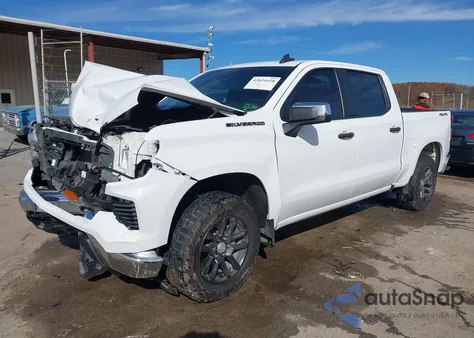 2023 Chevrolet Silverado 1500 4Wd Short Bed Lt With 2Fl from USA, damaged, VIN 1GCPDKEK3PZ148741